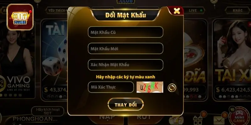 giai dap cau hoi quen mat khau tai hitclub